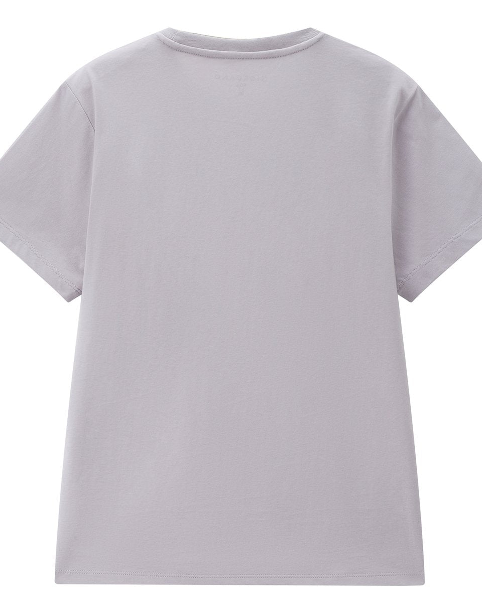 Women’s Crew‑Neck Short‑Sleeve Regular Fit Printed Tee - Giordano Online