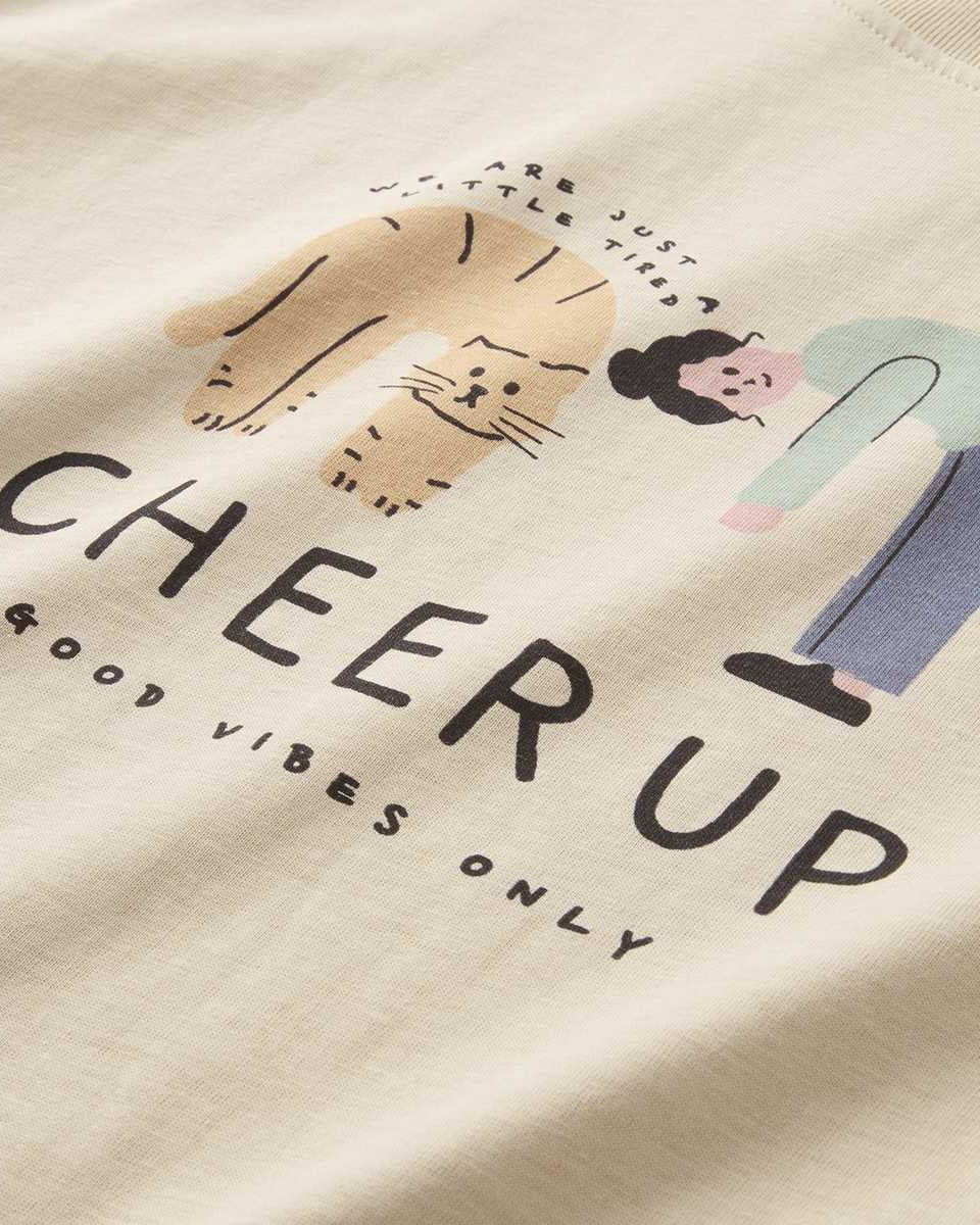 Women’s Crew‑Neck Short‑Sleeve Regular Fit Printed Tee - Giordano Online