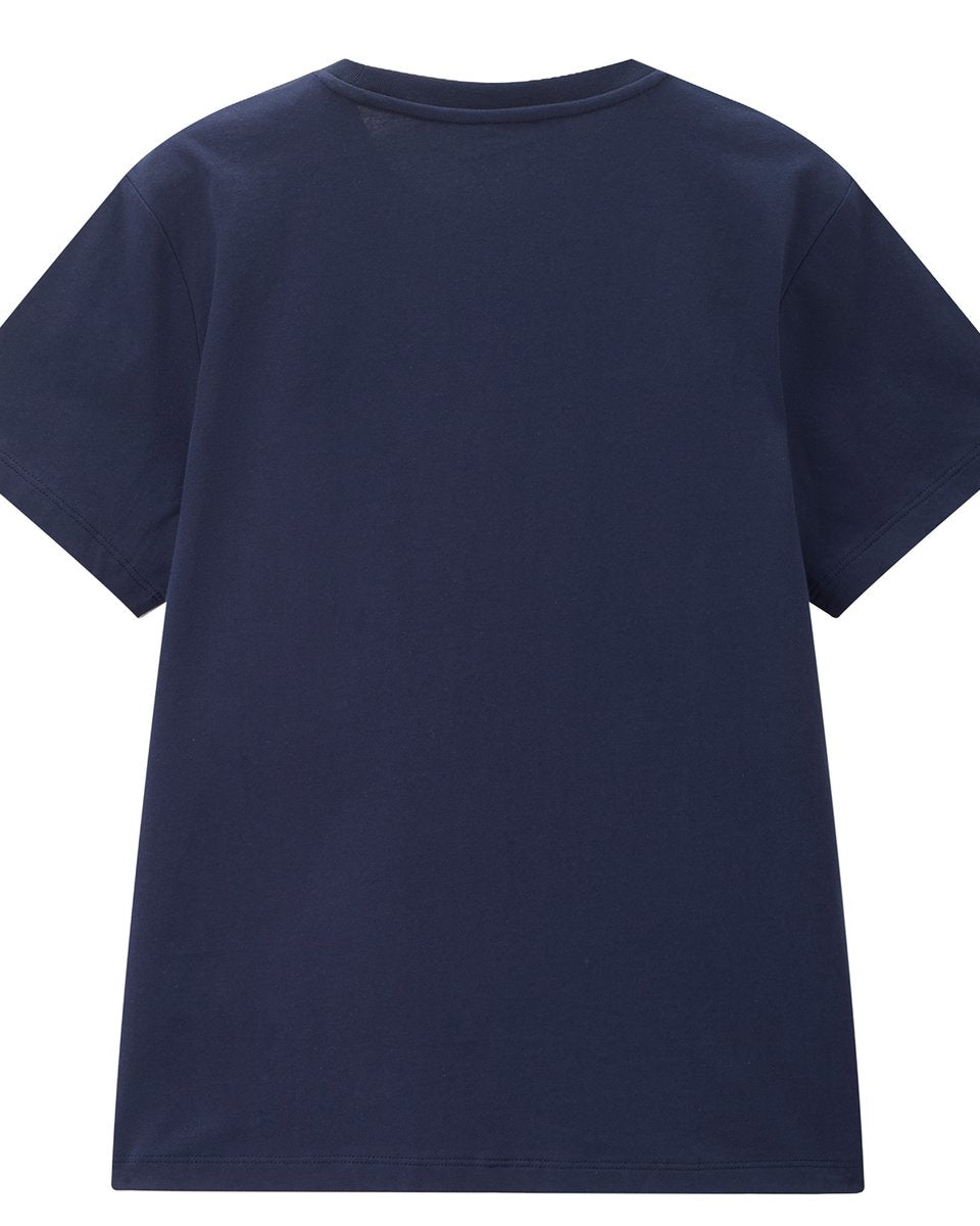 Women’s Crew‑Neck Short‑Sleeve Regular Fit Printed Tee - Giordano Online