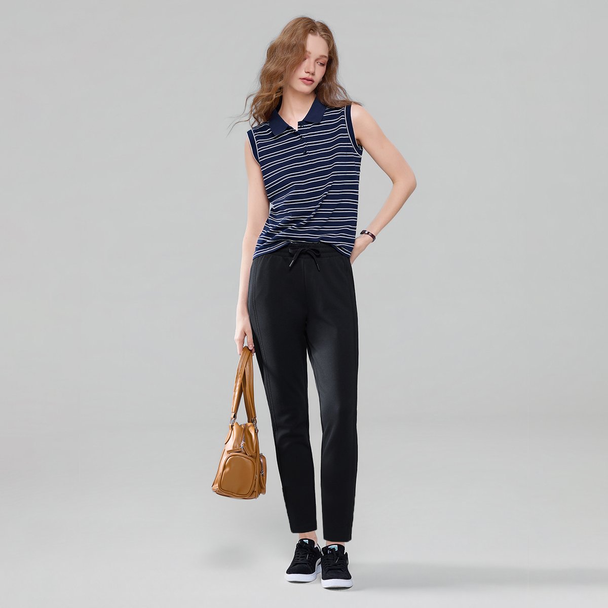 Women's Elastic Waist Pants - Giordano Online