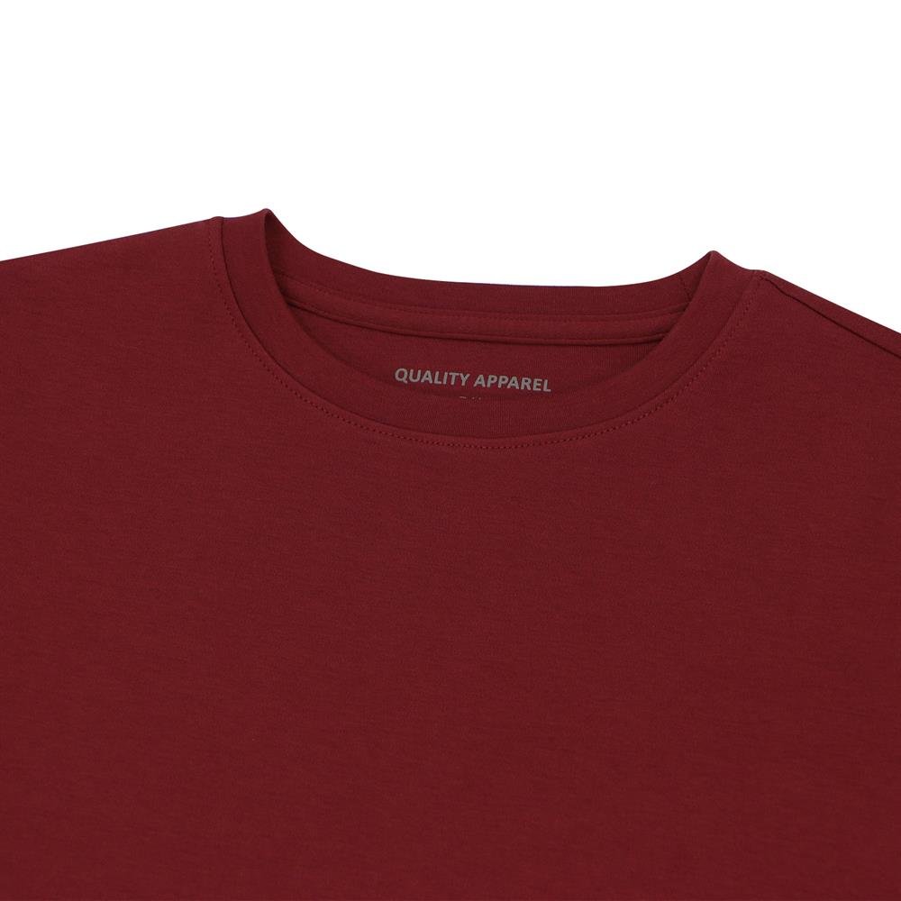 Women's Interlock Crew Neck 3/4 Sleeve Comfort Tee - Giordano Online