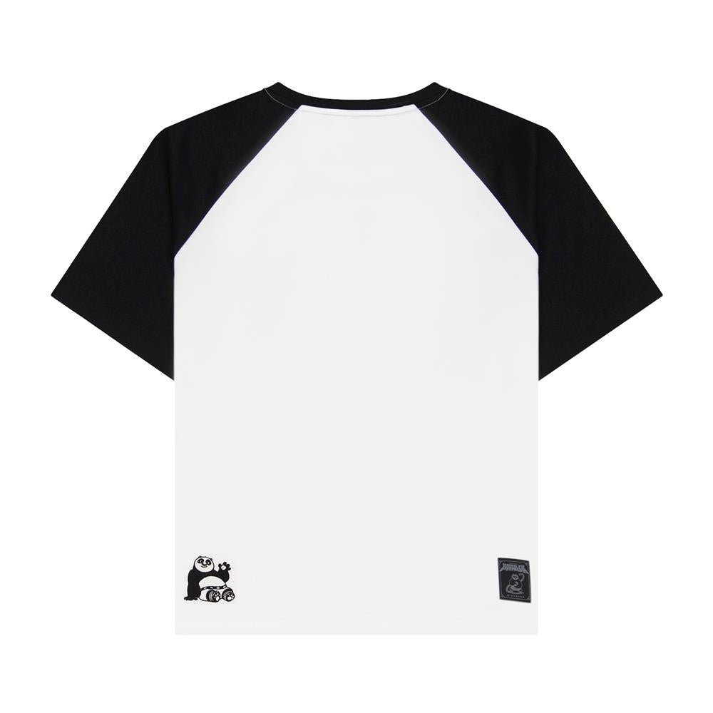 Women's Kung Fu Panda Cotton Jersey Crew Neck Short Sleeve Print Tee - Giordano