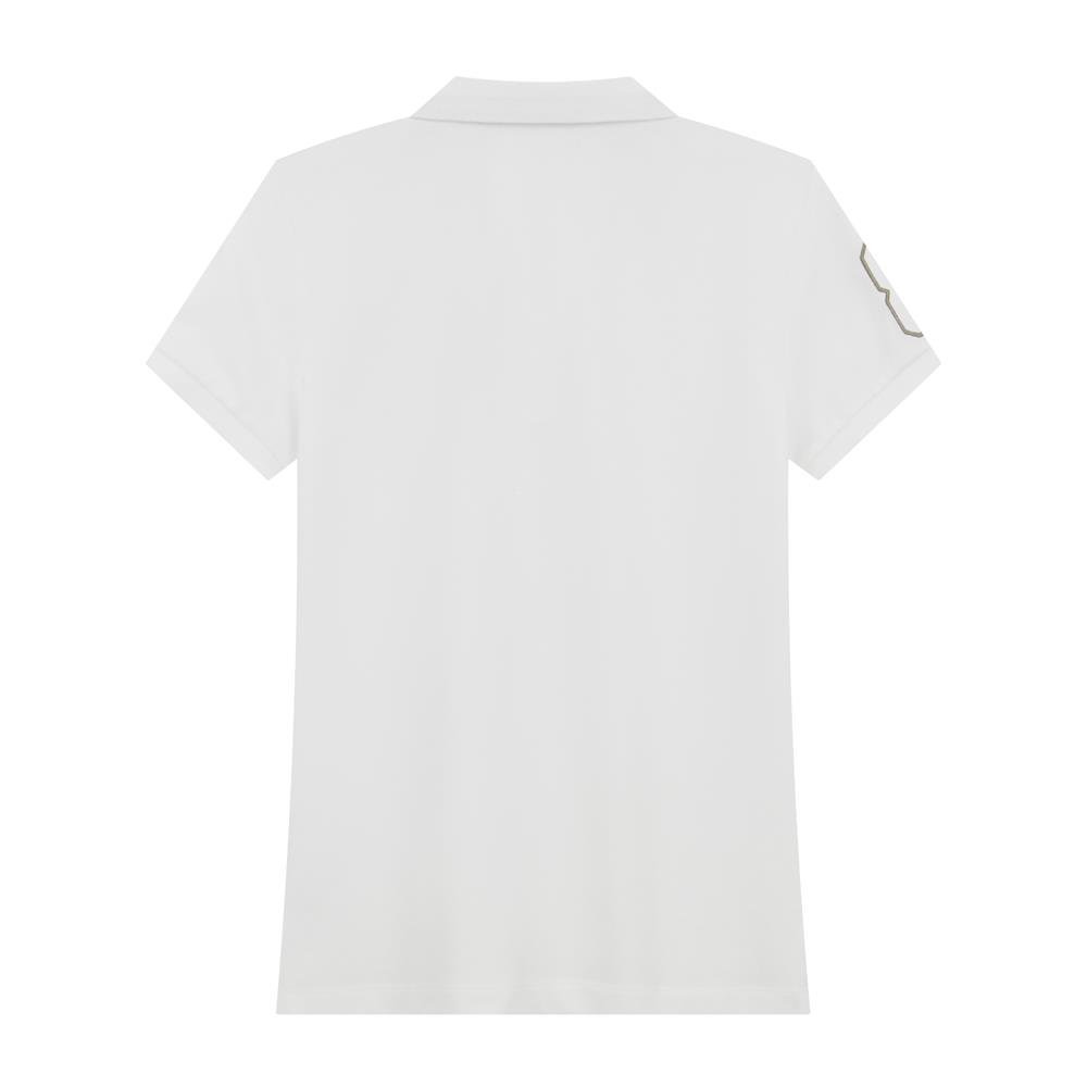 Women's Lion Polo - White - Giordano Online