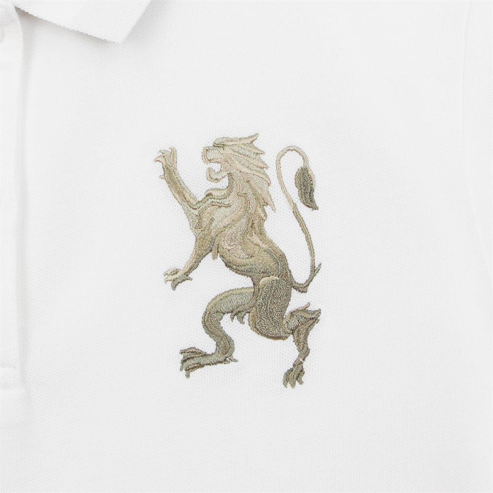 Women's Lion Polo - White - Giordano Online
