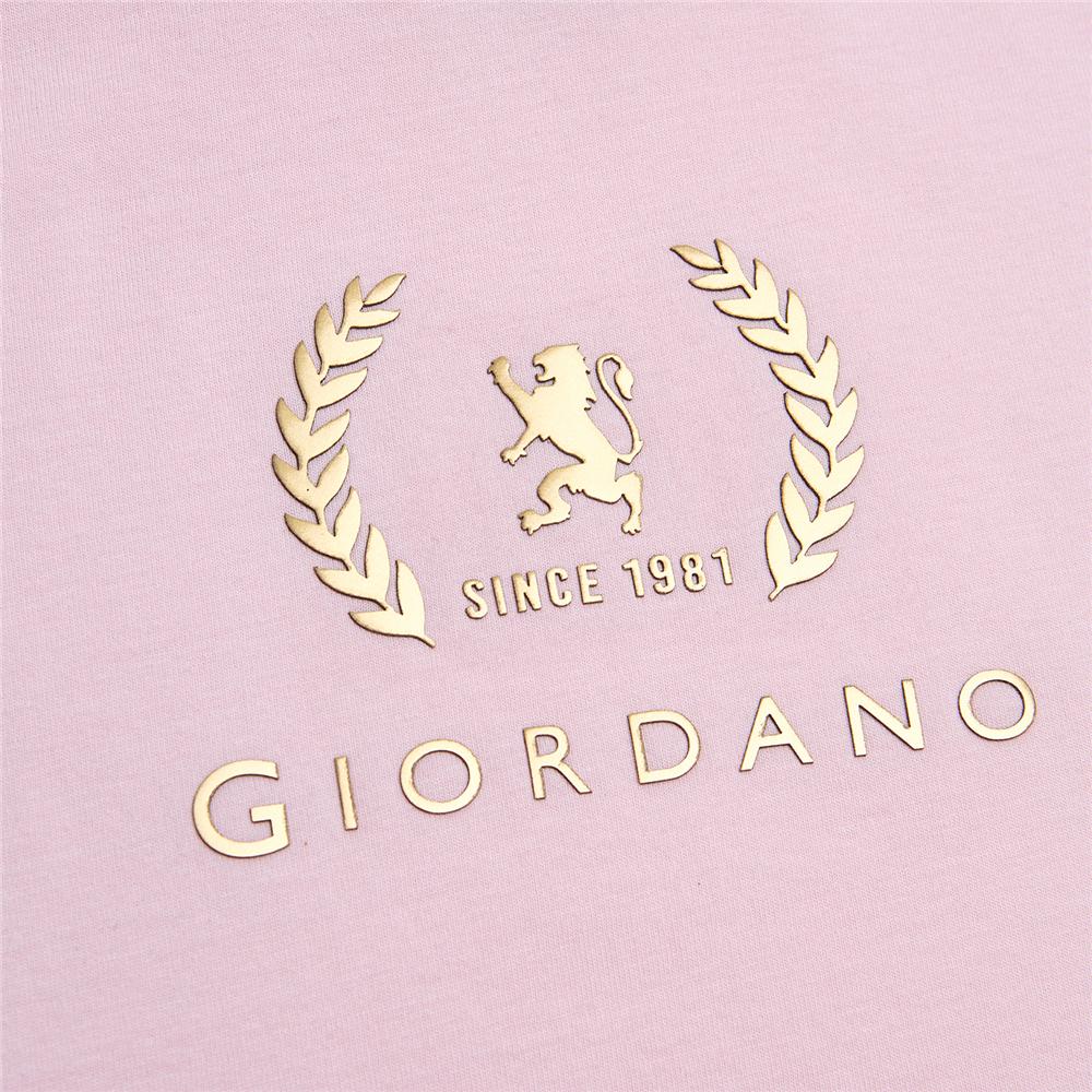 Women’s Regular Fit Cotton Crew Neck Printed Tee - Giordano Online