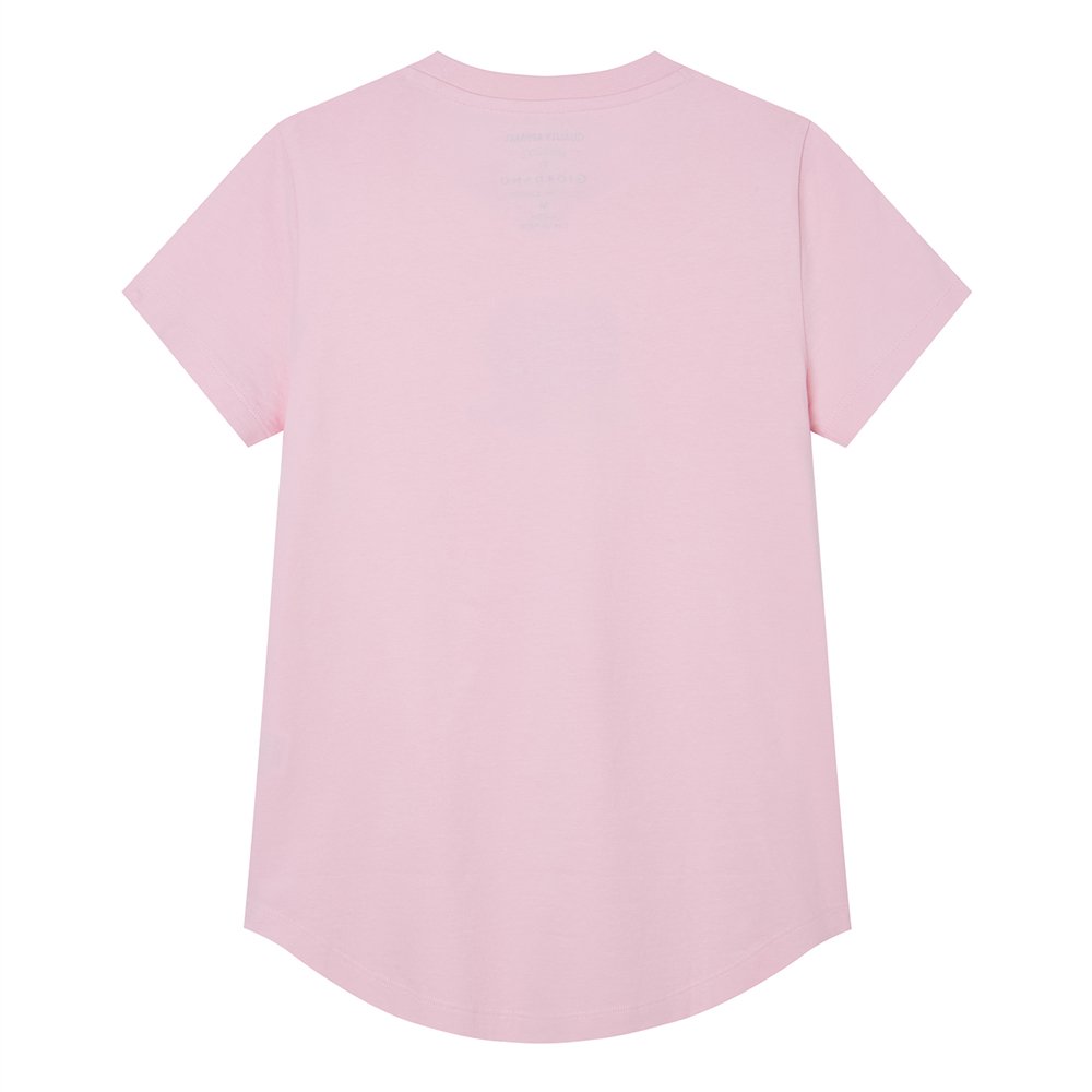 Women’s Regular Fit Cotton Crew Neck Printed Tee - Giordano Online