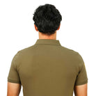 Men's Slim Fit Cotton Short Sleeve Napoleon Polo - Image 5