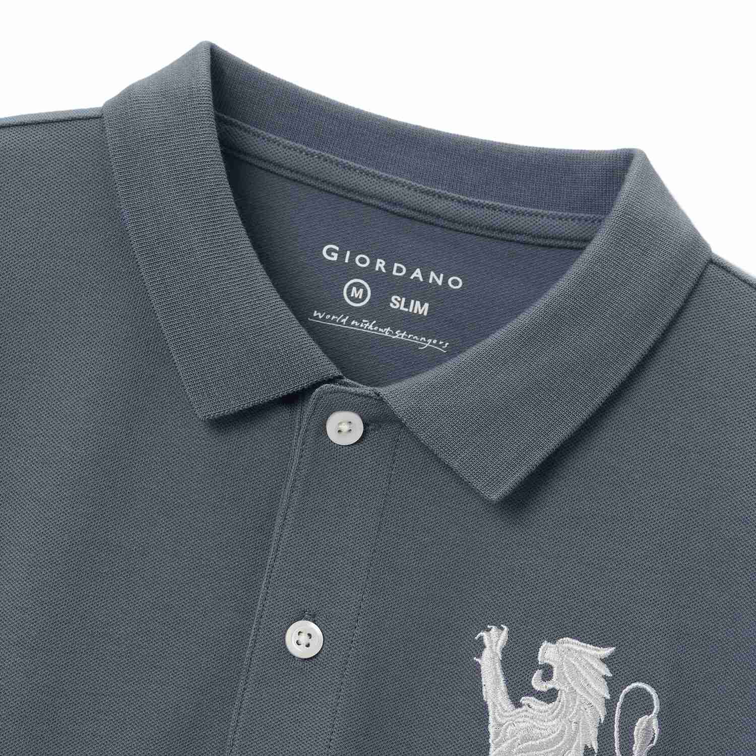 Men's Lion Polo - Image 3