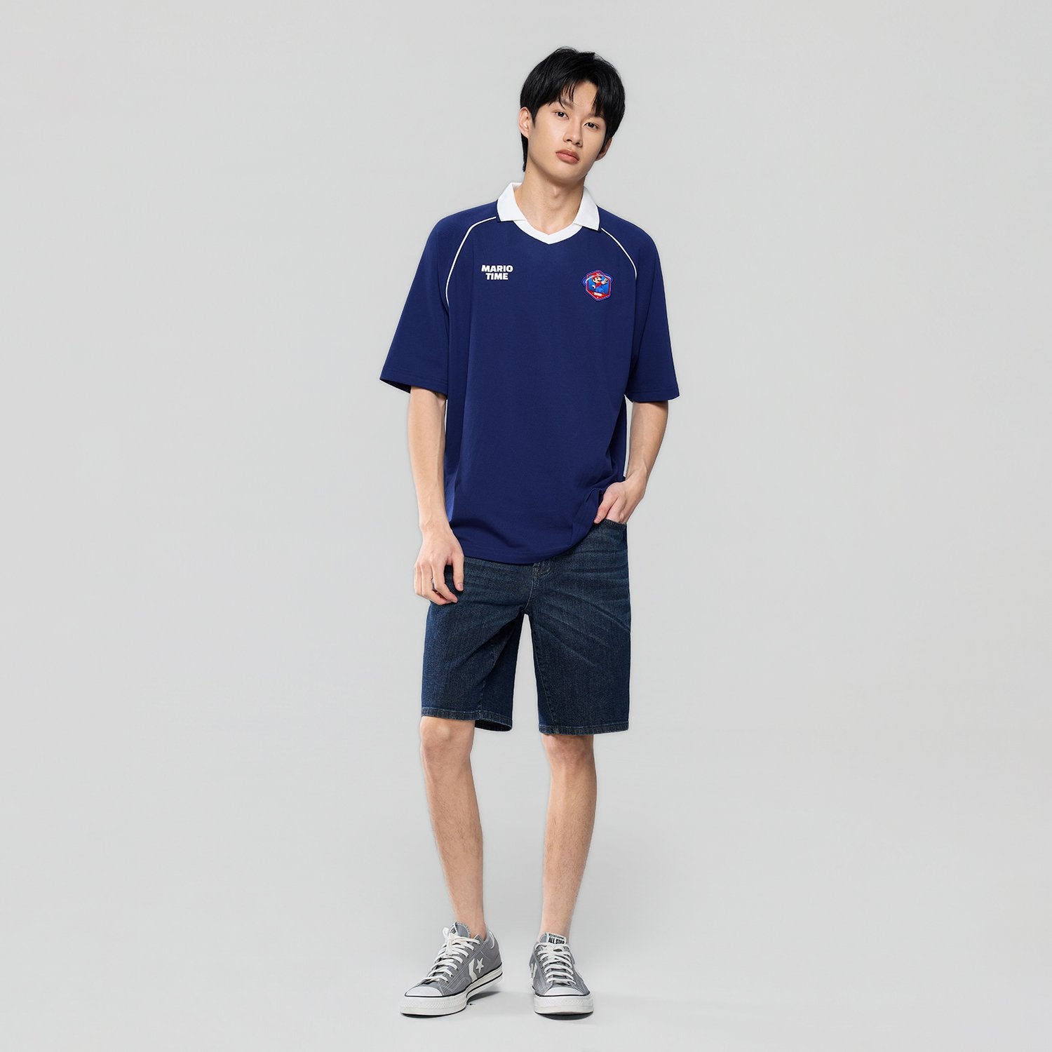 Men's Super Mario Relax Fit Bold Polo - Image 2