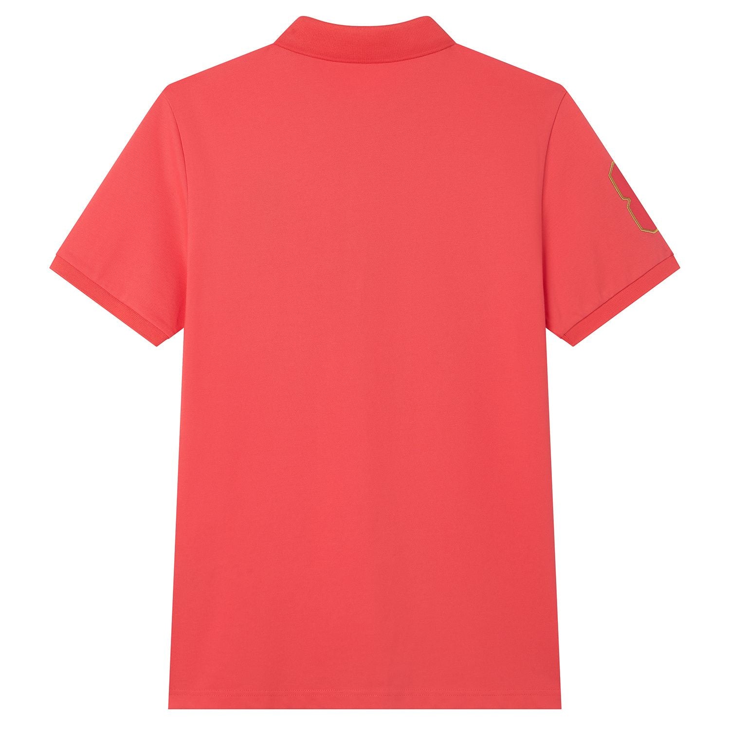 Men's Slim Fit Napoleon Embroidery Lycra Pique Polo - Image 2