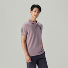 Men's Slim Fit 3D Lion Embroidery Lycra Pique Polo - Image 4