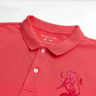 Men's Slim Fit 3D Lion Embroidery Lycra Pique Polo - Image 8