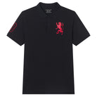 Men's Slim Fit 3D Lion Embroidery Lycra Pique Polo - Image 6
