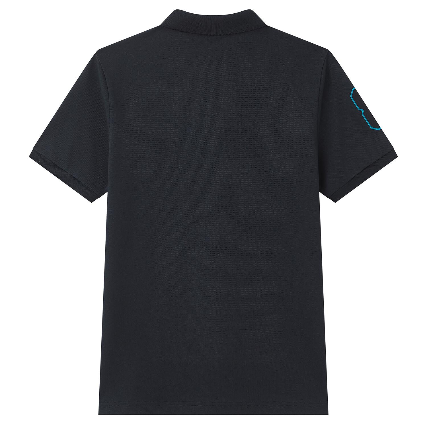 Men's Slim Fit 3D Lion Embroidery Lycra Pique Polo - Image 7