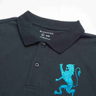 Men's Slim Fit 3D Lion Embroidery Lycra Pique Polo - Image 8