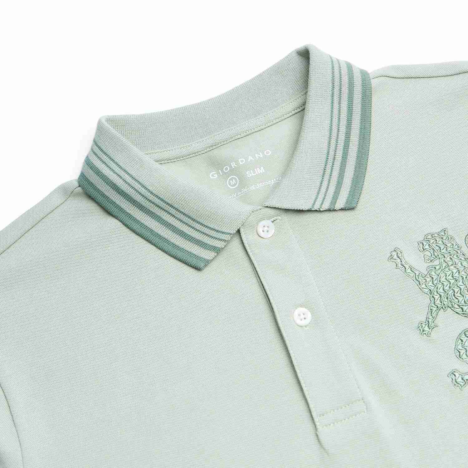 Men's Lion Polo - Image 4