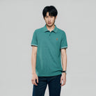 Men's Slim Fit  Embroidery Solid Polo - Image 2