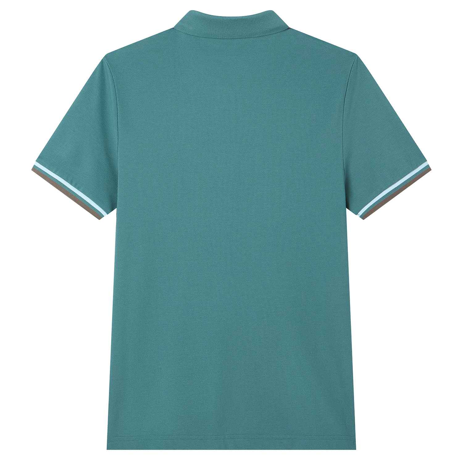 Men's Slim Fit  Embroidery Solid Polo - Image 7