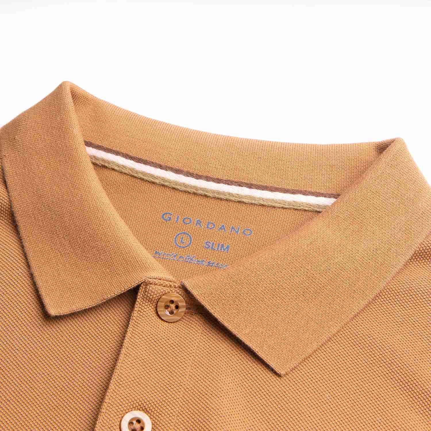 Men's Slim Fit  Embroidery Solid Polo - Image 8