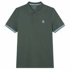 Men's Slim Fit  Embroidery Solid Polo - Image 5