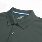 Men's Slim Fit  Embroidery Solid Polo - Image 7