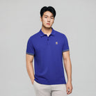 Men's Slim Fit  Embroidery Solid Polo - Image 4