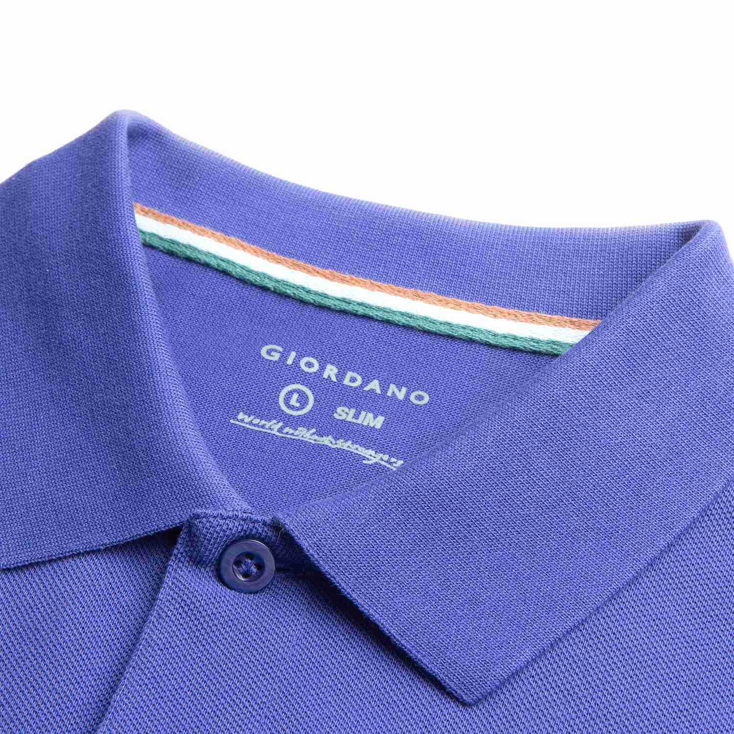 Men's Slim Fit  Embroidery Solid Polo - Image 8
