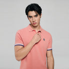 Men's Slim Fit  Embroidery Solid Polo - Image 5