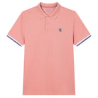 Men's Slim Fit  Embroidery Solid Polo - Image 6