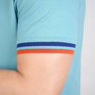 Men's Slim Fit  Embroidery Solid Polo - Image 5