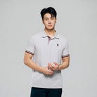 Men's Slim Fit Embroidered Solid Polo - Image 7