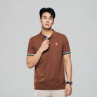 Men's Slim Fit Embroidered Solid Polo - Image 2
