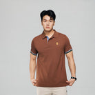Men's Slim Fit Embroidered Solid Polo - Image 3
