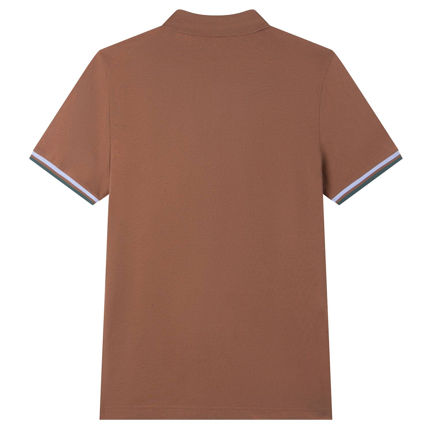 Men's Slim Fit Embroidered Solid Polo - Image 6