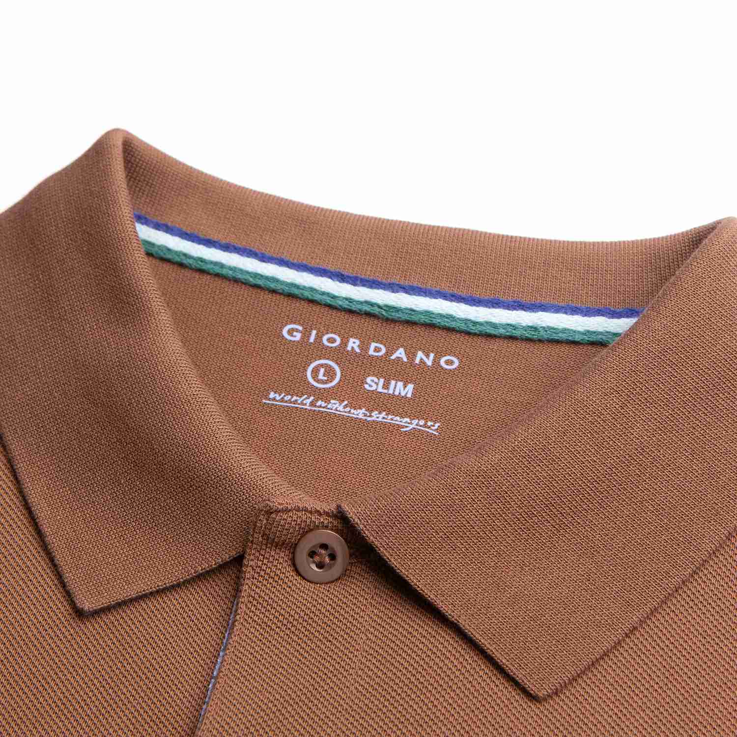 Men's Slim Fit Embroidered Solid Polo - Image 7