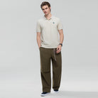 Men's Slim Fit Solid Polo - Image 1