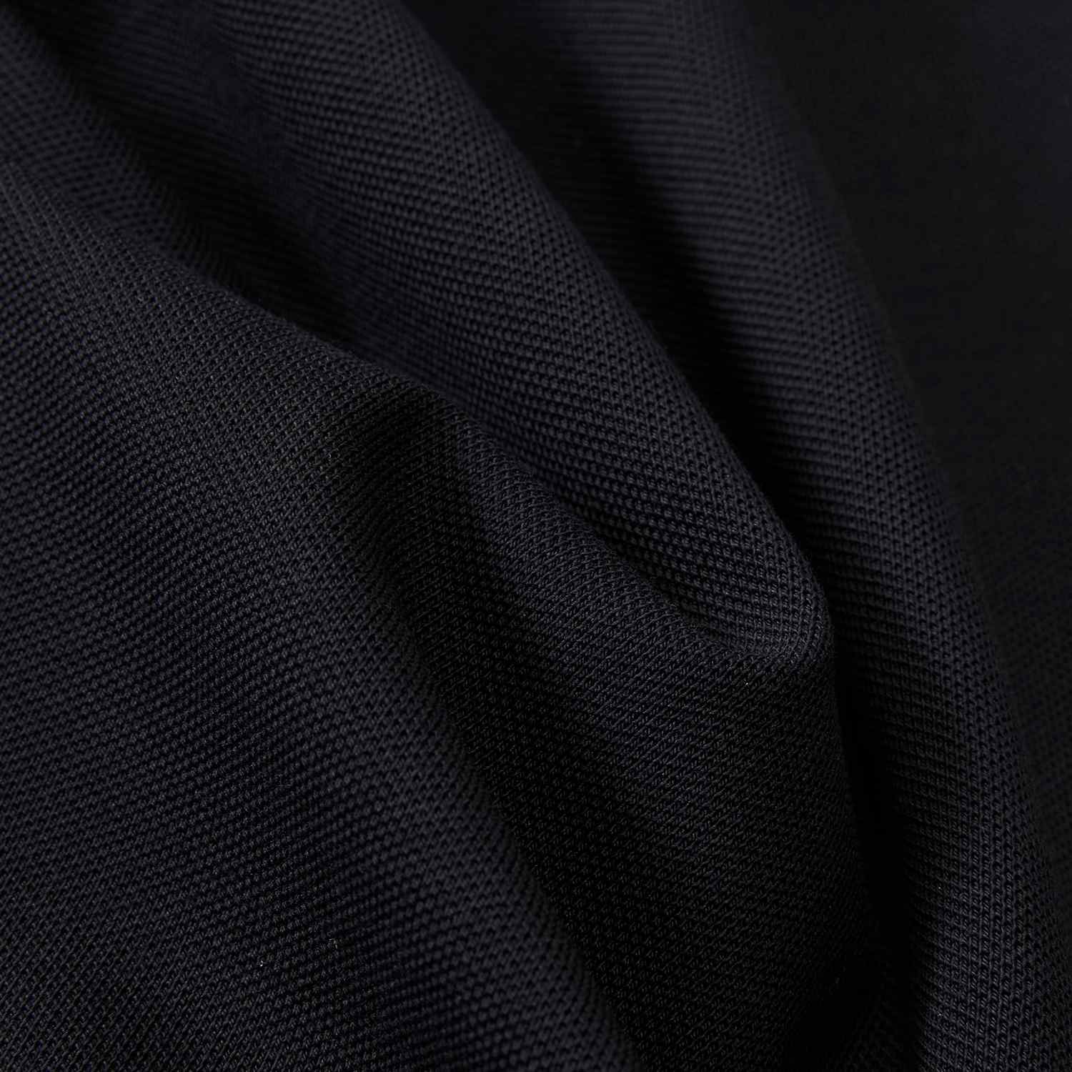 Men's Knit Collar Short Sleeve Slim Fit Zipper Polo - Image 10