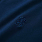 Men's Knit Collar Short Sleeve Slim Fit Zipper Polo - Image 10