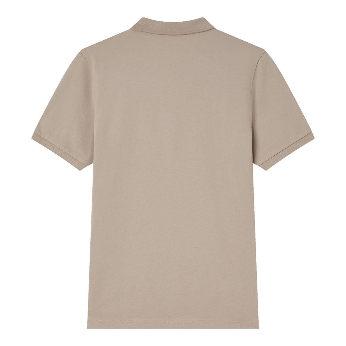 Men's Knit Collar Short Sleeve Slim Fit Zipper Polo - Image 5