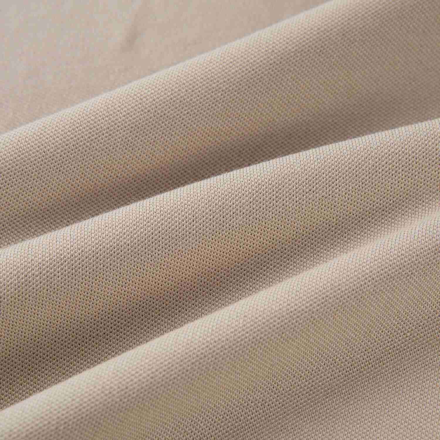 Men's Knit Collar Short Sleeve Slim Fit Zipper Polo - Image 8