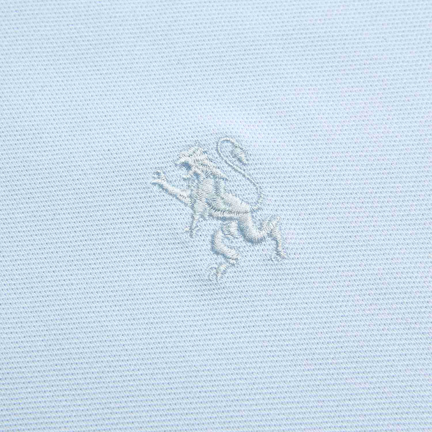 Men's Knit Collar Short Sleeve Slim Fit Zipper Polo - Image 9