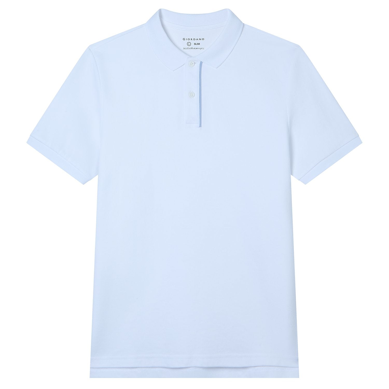 Men's Slim Fit Cool Touch Solid Polo Shirt - Image 6