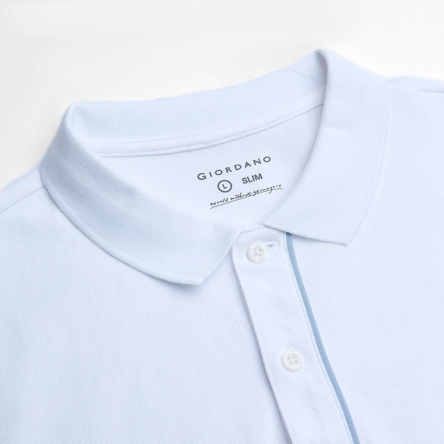 Men's Slim Fit Cool Touch Solid Polo Shirt - Image 8