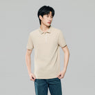 Men's Slim Fit Cool Touch Solid Polo Shirt - Image 3