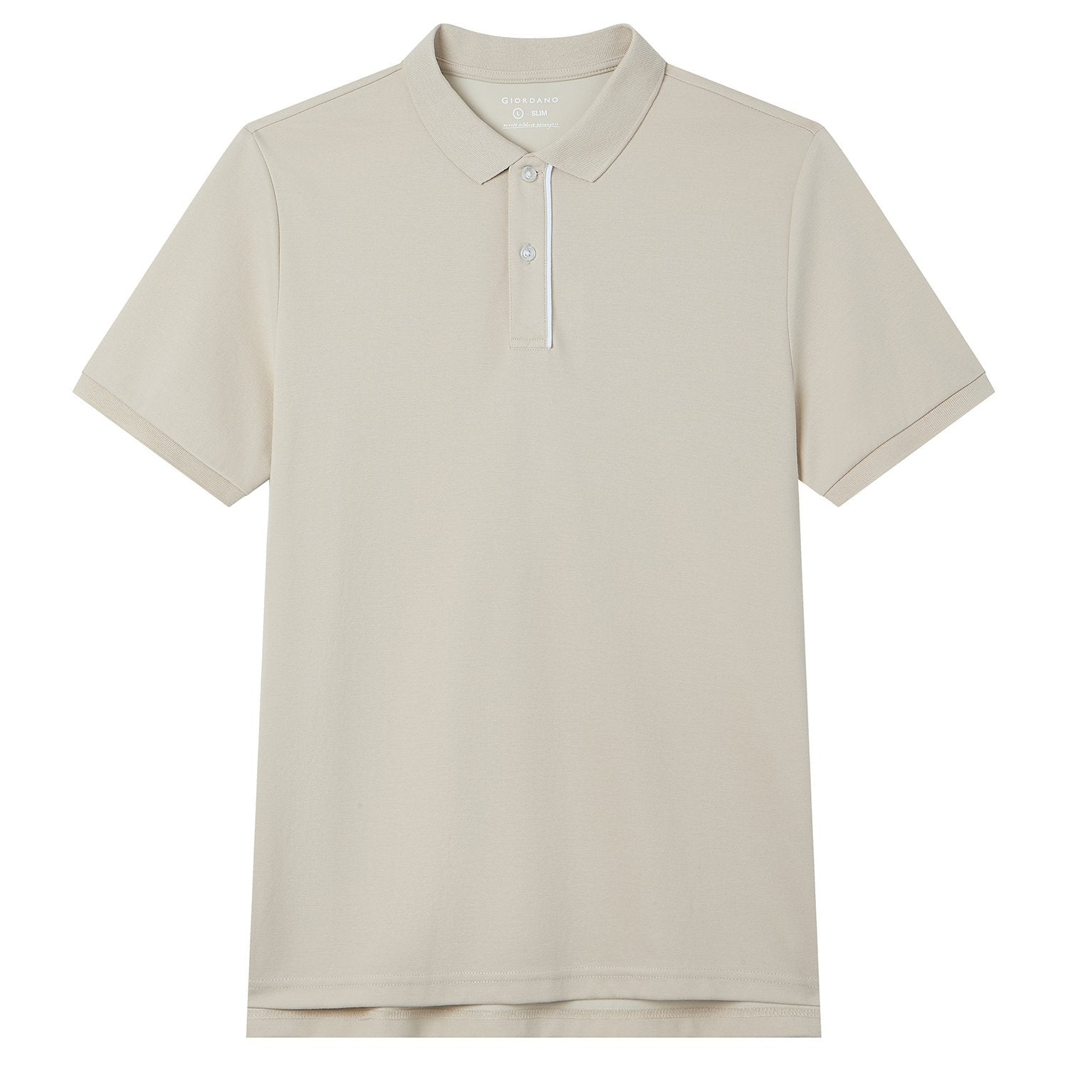 Men's Slim Fit Cool Touch Solid Polo Shirt - Image 6