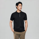 Men's Slim Fit Cool Touch Solid Polo Shirt - Image 2