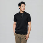 Men's Slim Fit Cool Touch Solid Polo Shirt - Image 4