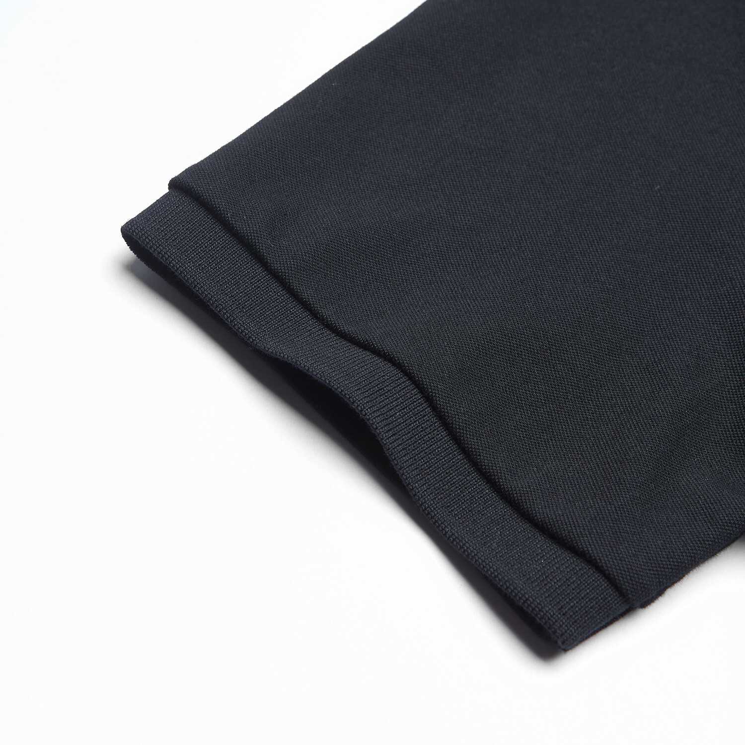 Men's Slim Fit Cool Touch Solid Polo Shirt - Image 9
