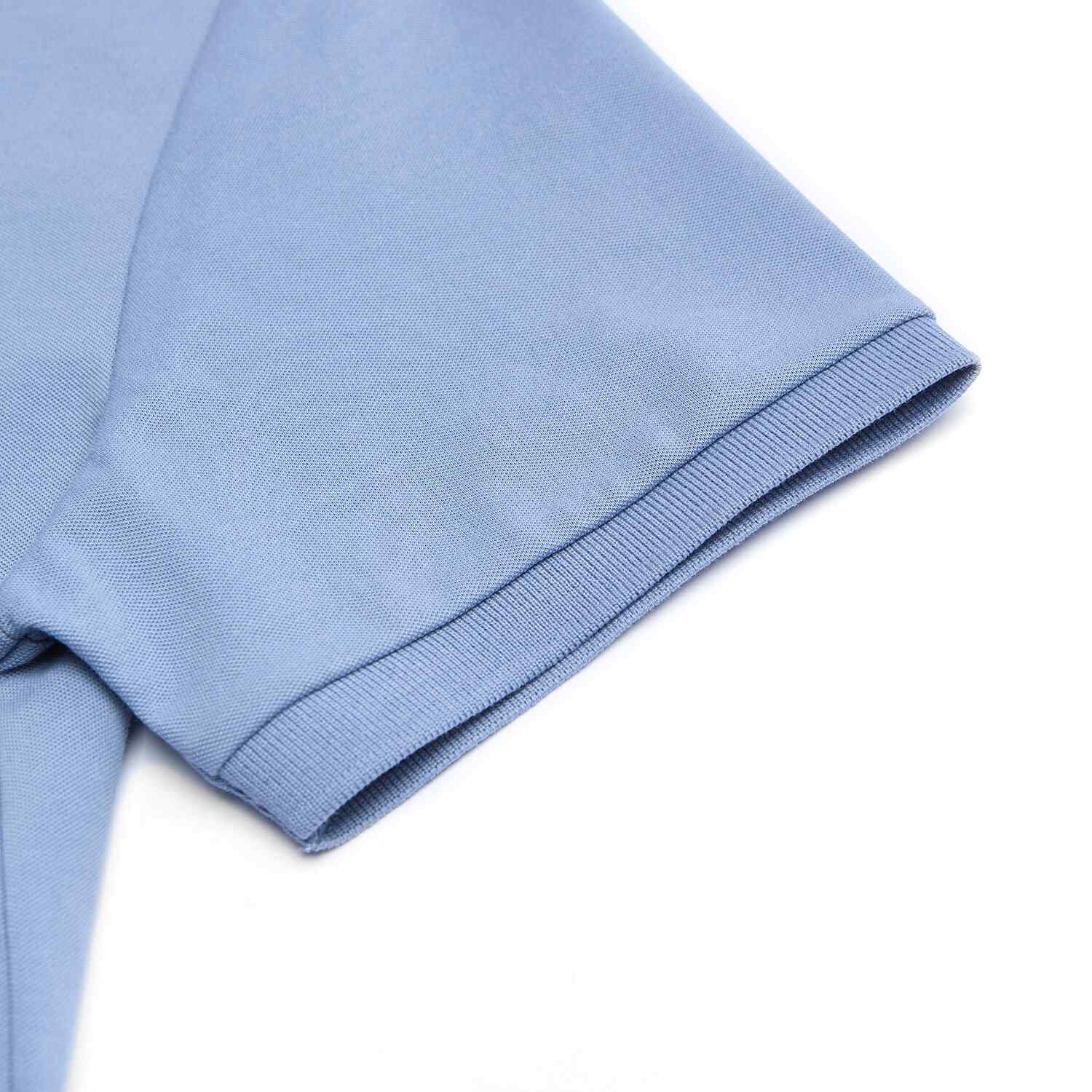 Men's Slim Fit Cool Touch Solid Polo Shirt - Image 9