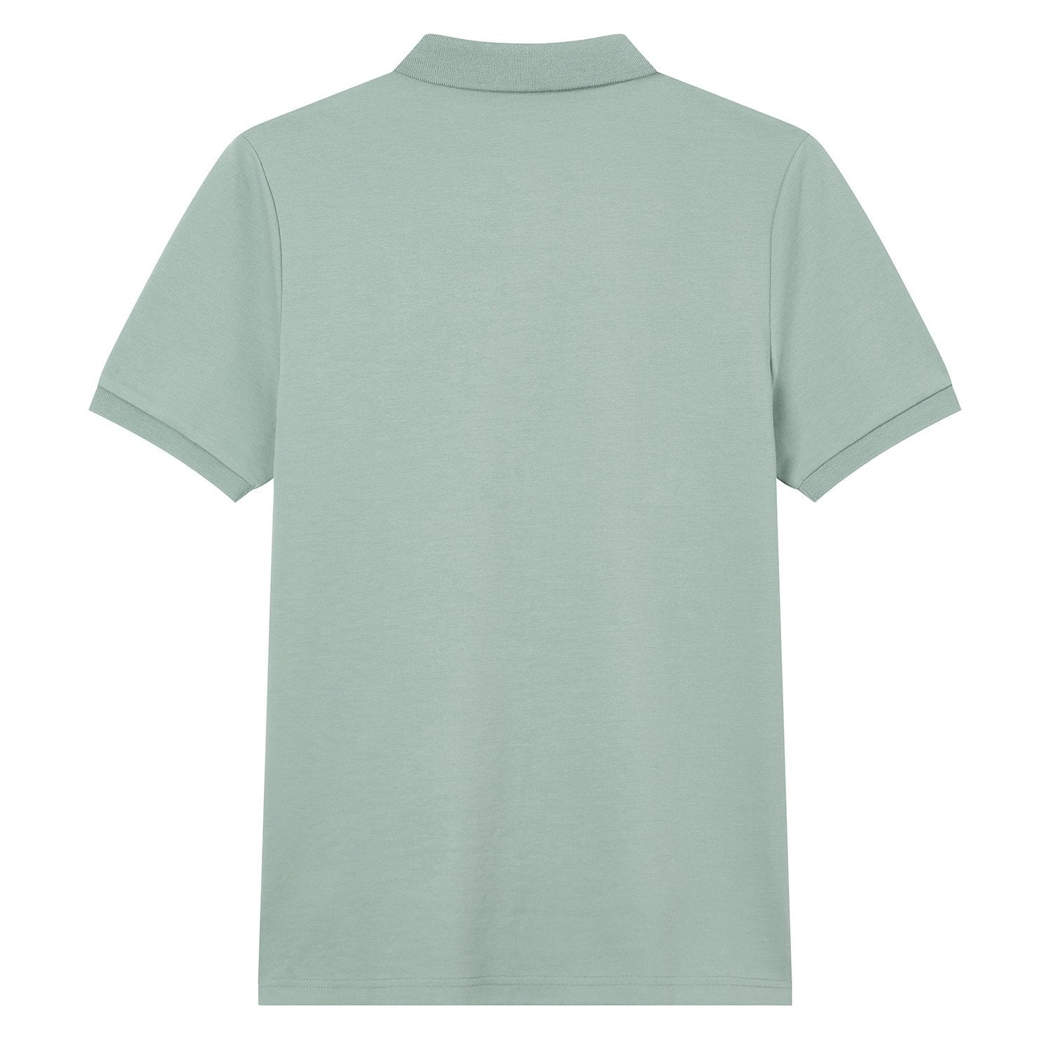 Men's Slim Fit Cool Touch Solid Polo Shirt - Image 2
